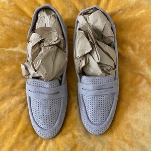 Lucky Brand / Caylon Taupe Suede Flats / Size 8.5